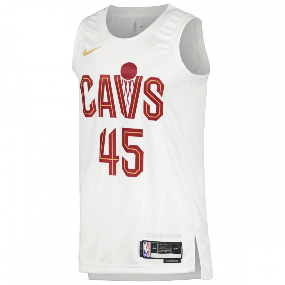 Donovan Mitchell Cleveland Cavaliers Unisex Swingman Jersey - Association Edition - White-Pro Kit Vault | Brand New 26/27 Sports Jerseys